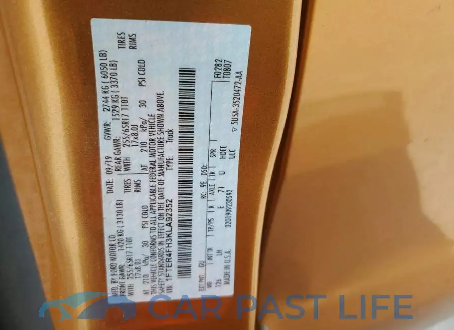 1FTER4FH3KLA92352# 14