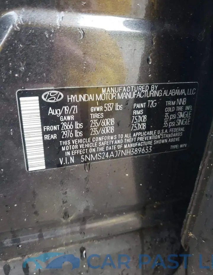 5NMS24AJ7NH389633# 13