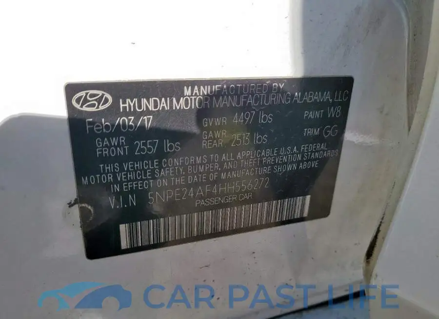 5NPE24AF4HH556272# 13