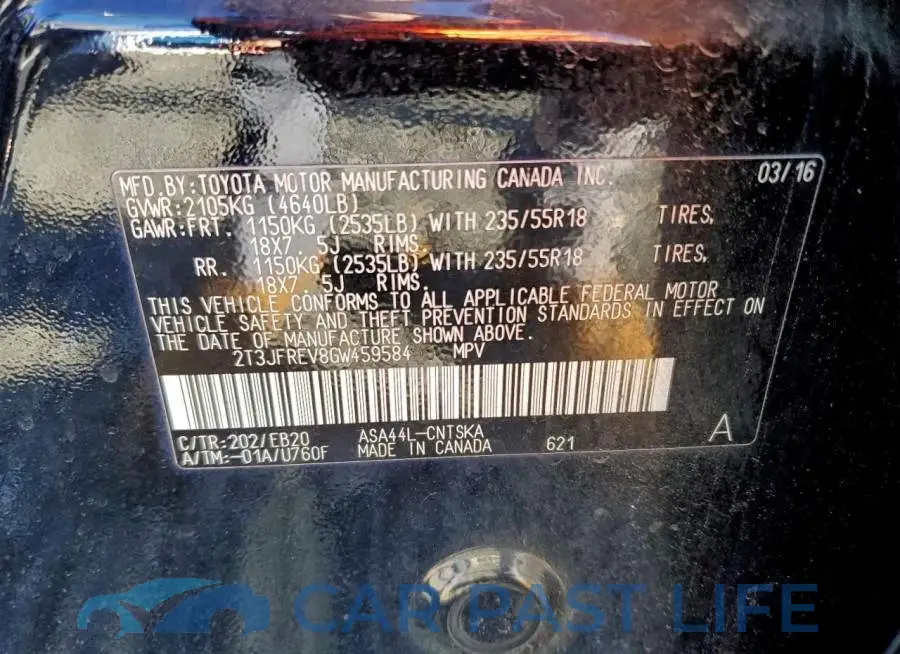 2T3JFREV8GW459584# 14
