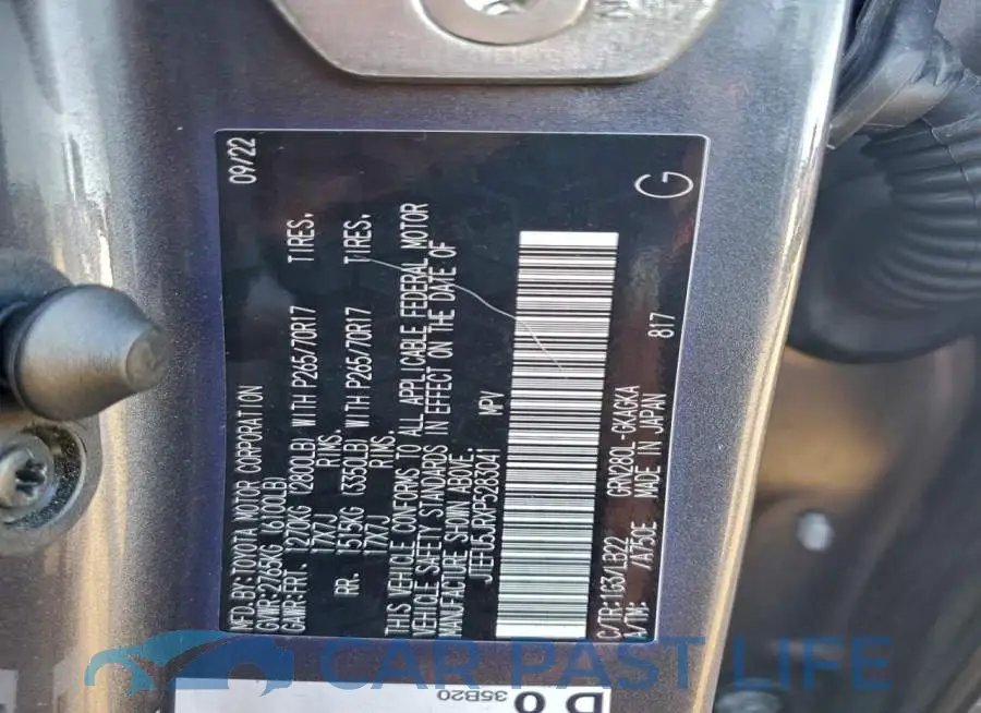 JTEFU5JRXP5283041# 13