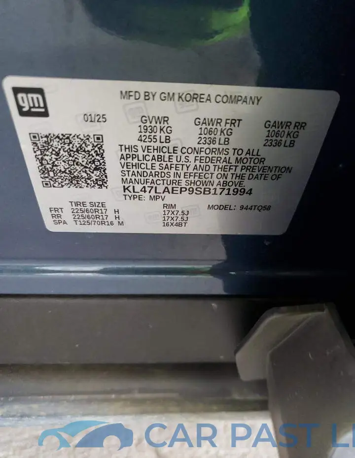 KL47LAEP9SB171994# 12