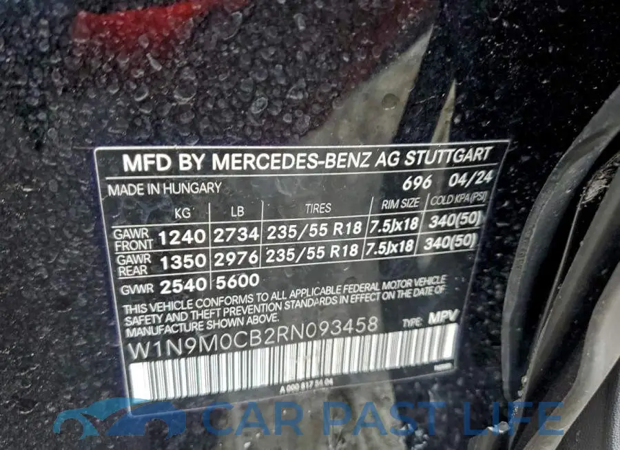 W1N9M0CB2RN093458# 13