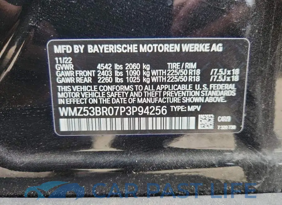 WMZ53BR07P3P94256# 13
