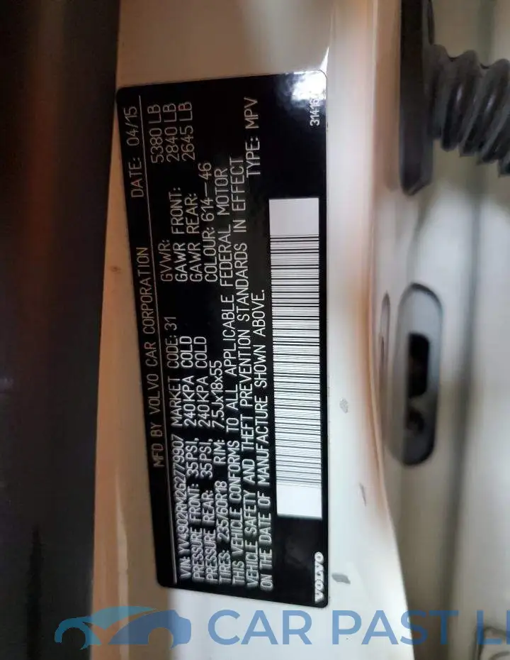 YV4902RM2G2779907# 14