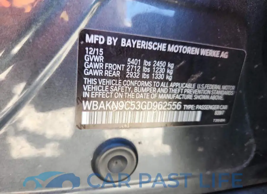 WBAKN9C53GD962556# 13