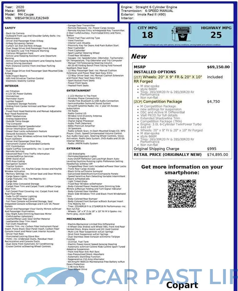 WBS4Y9C01LFJ62949# 10