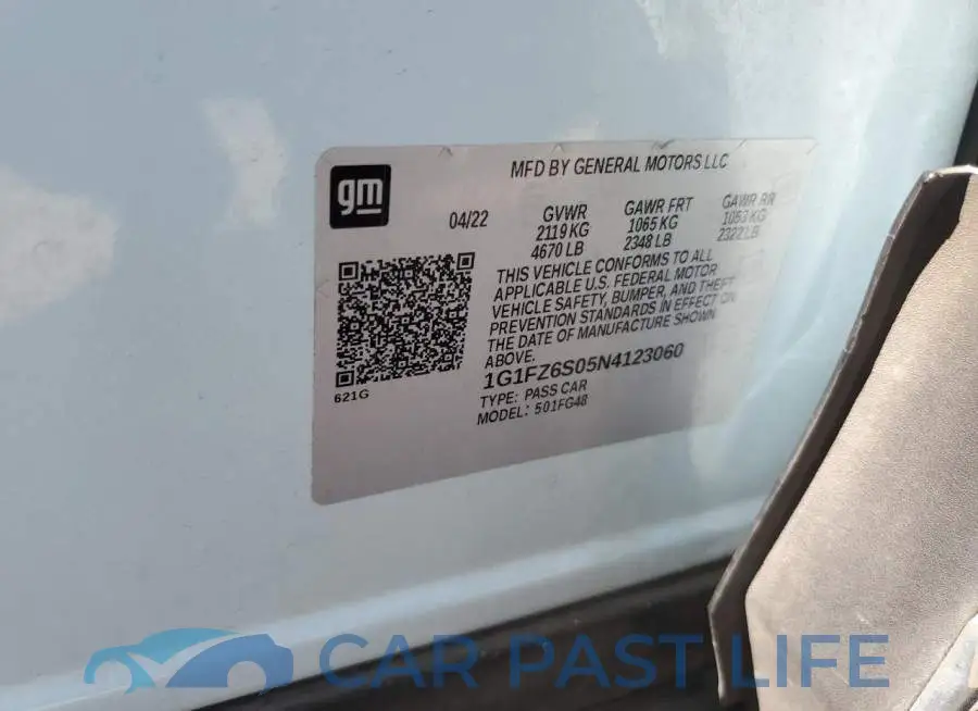 1G1FZ6S05N4123060# 12