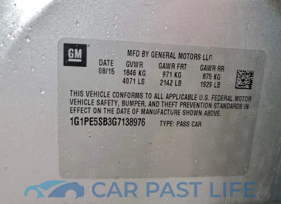 1G1PE5SB3G7138976# 12
