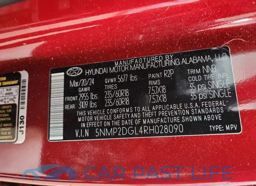 5NMP2DGL4RH028090# 14