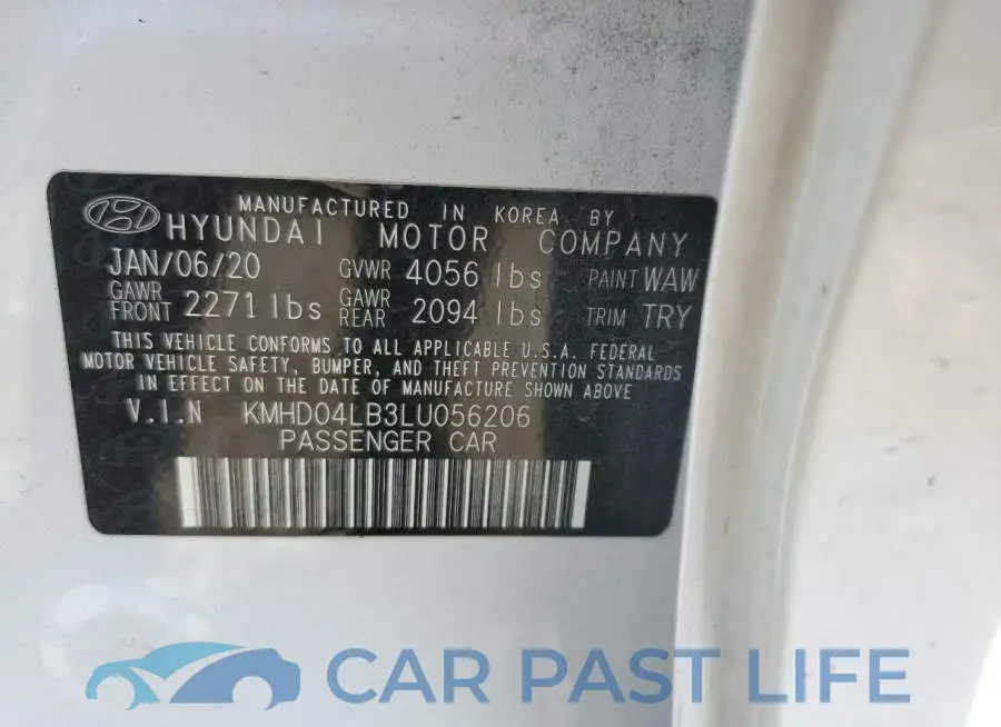 KMHD04LB3LU056206# 13