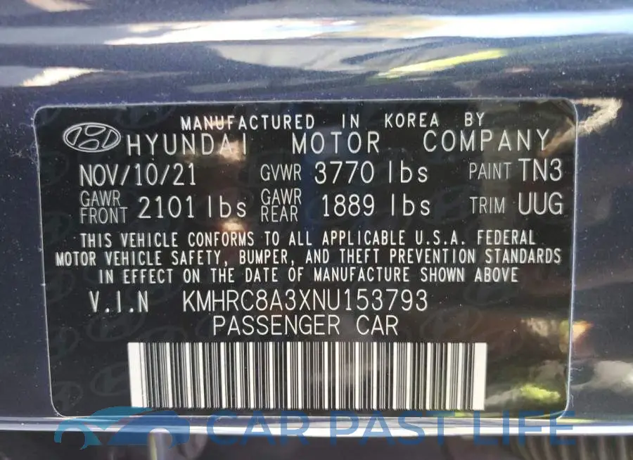 KMHRC8A3XNU153793# 13