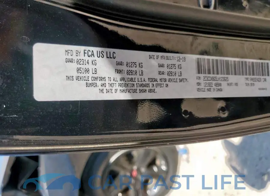2C3CDXBG5LH123625# 13