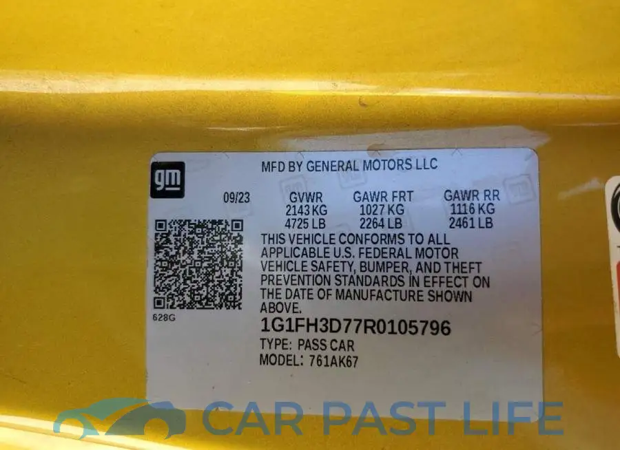 1G1FH3D77R0105796# 12