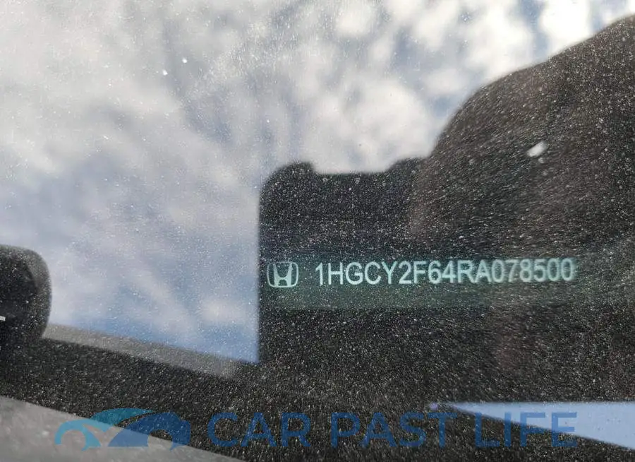 1HGCY2F64RA078500# 12