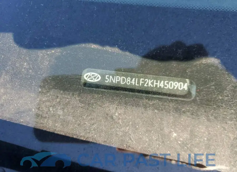 5NPD84LF2KH450904# 12