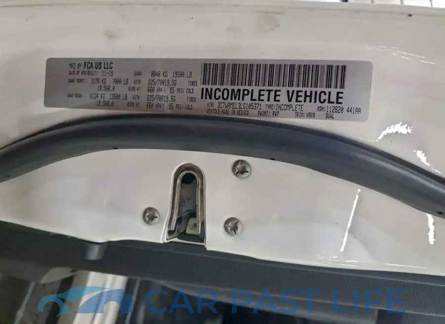 3C7WRMEL3LG105371# 12