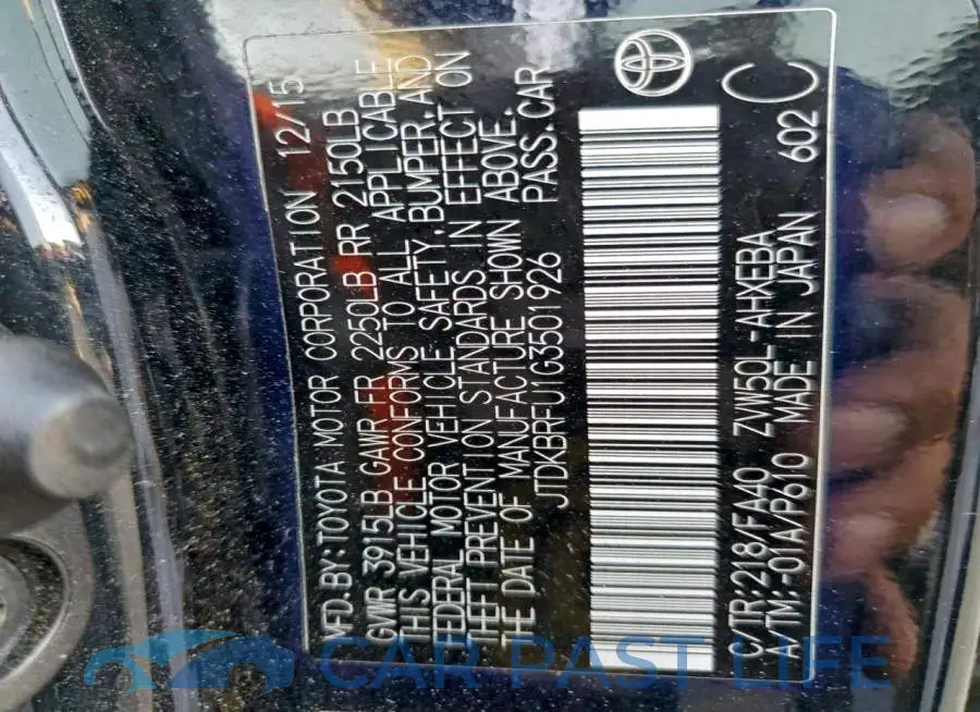 JTDKBRFU1G3501926# 13