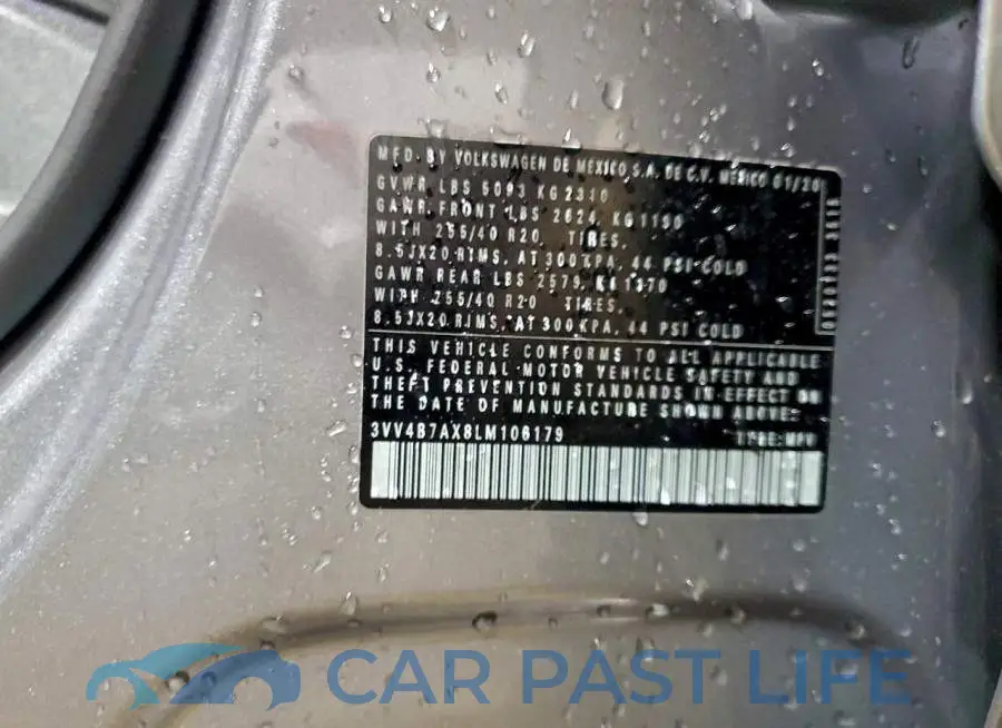 3VV4B7AX8LM106179# 13