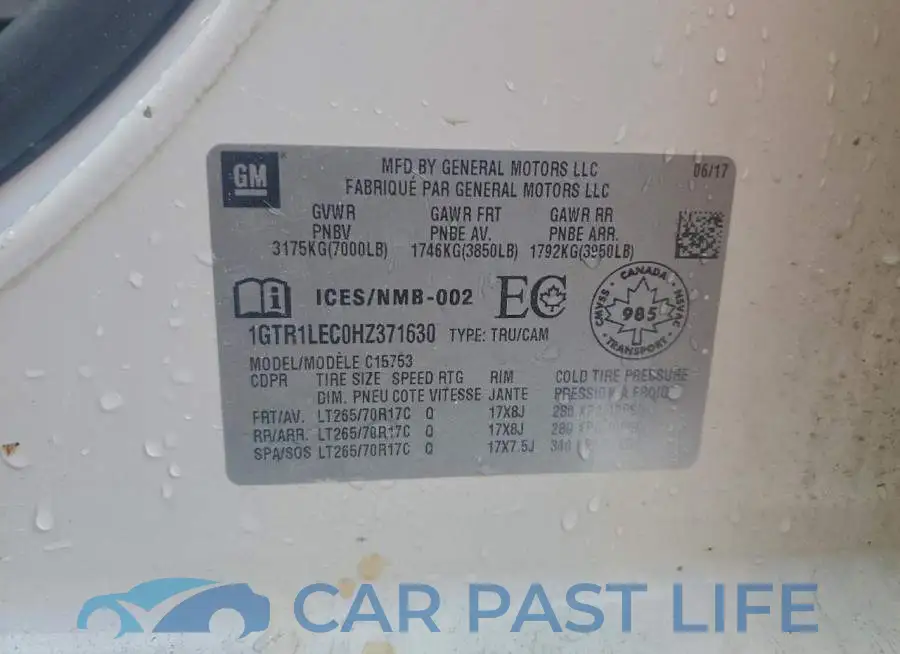 1GTR1LEC0HZ371630# 12