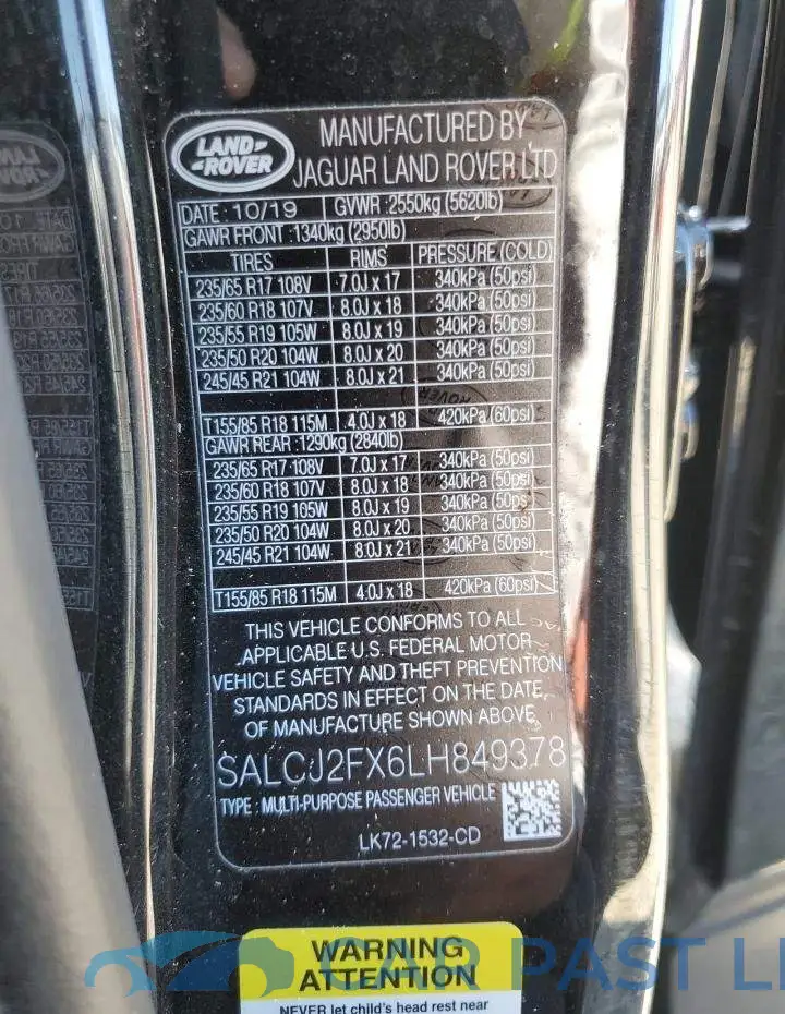 SALCJ2FX6LH849378# 14