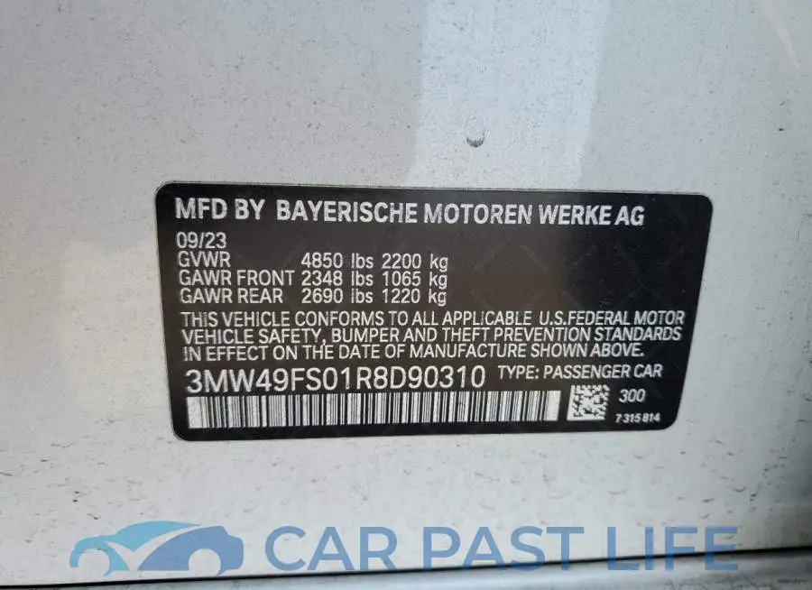 3MW49FS01R8D90310# 13