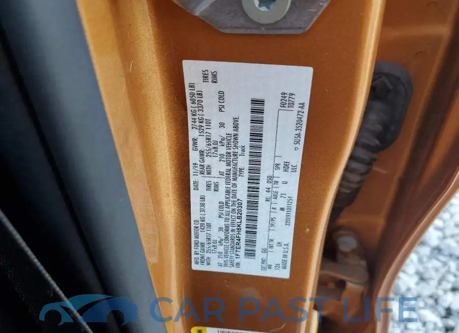 1FTER4FH8KLB20307# 13