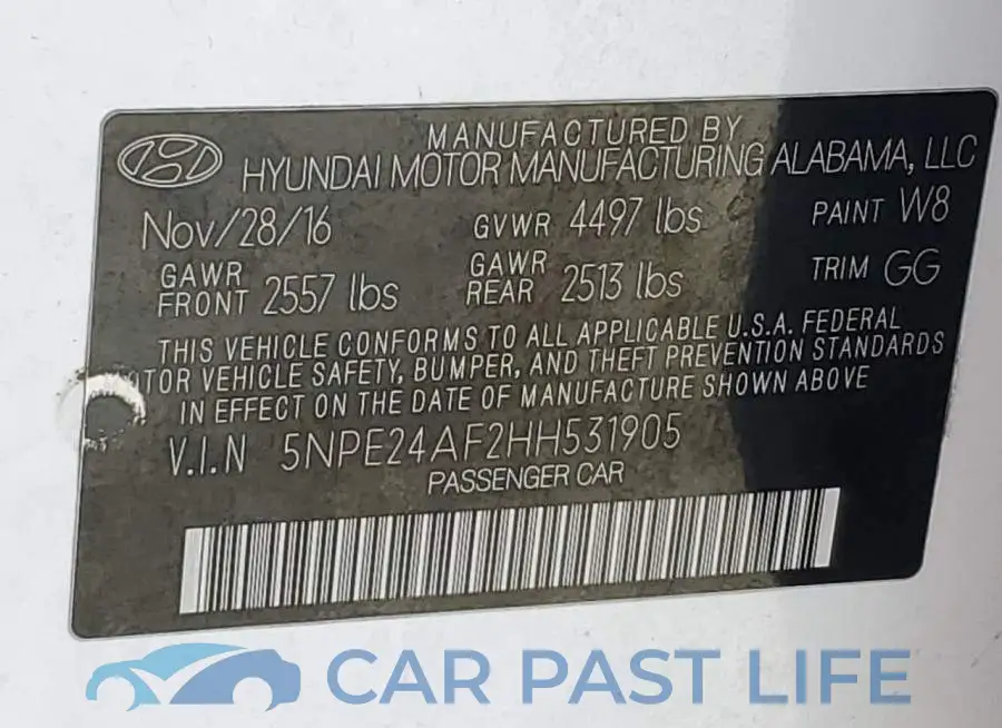 5NPE24AF2HH531905# 12