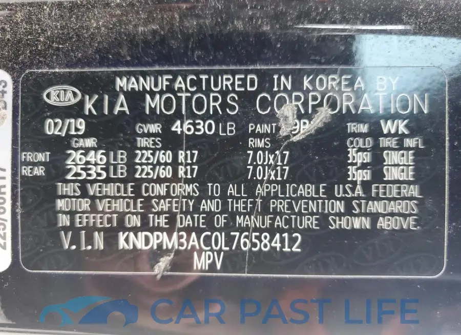 KNDPM3AC0L7658412# 13