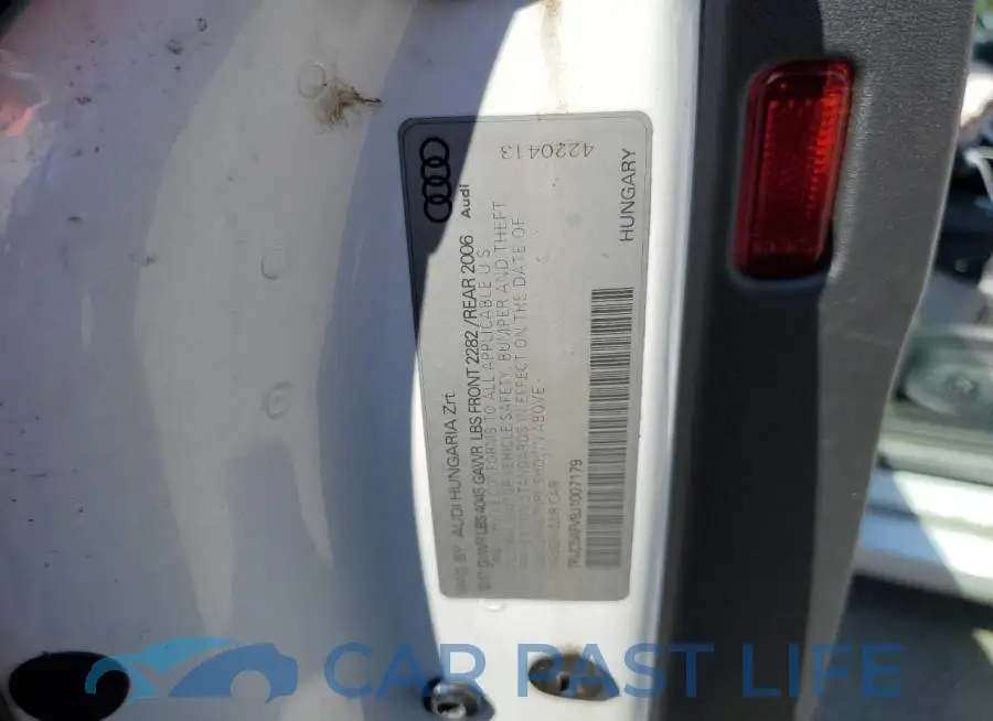 TRUC5AFV9J1007179# 12