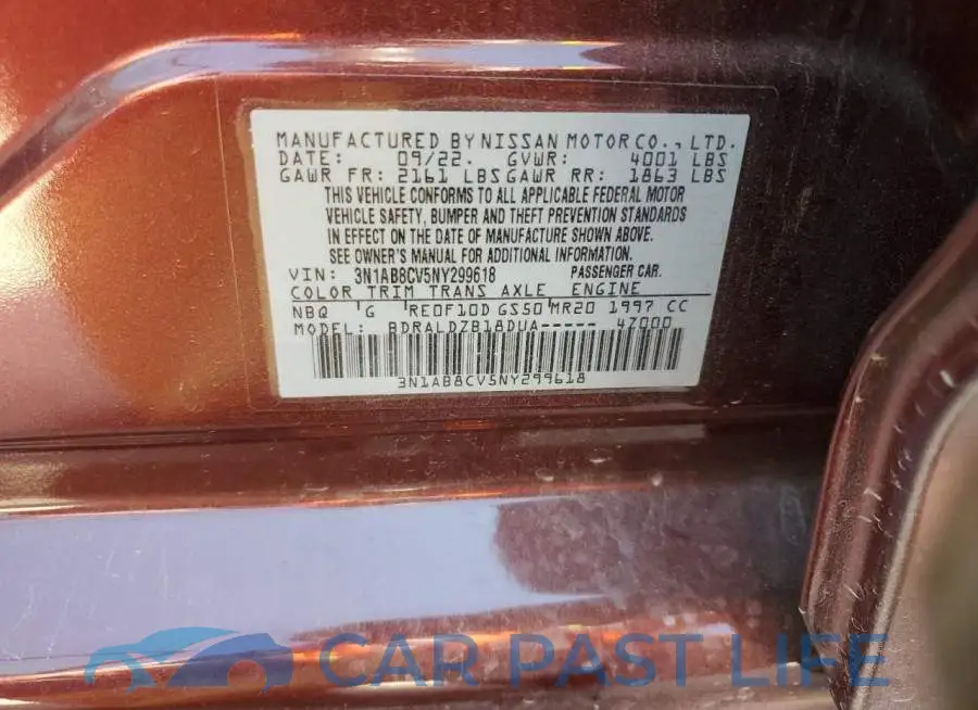 3N1AB8CV5NY299618# 13