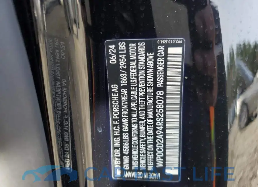 WP0CD2A94RS258078# 13