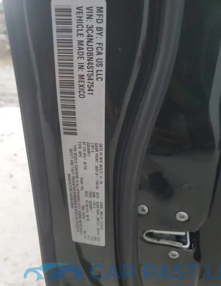 3C4NJDBN4ST547541# 14
