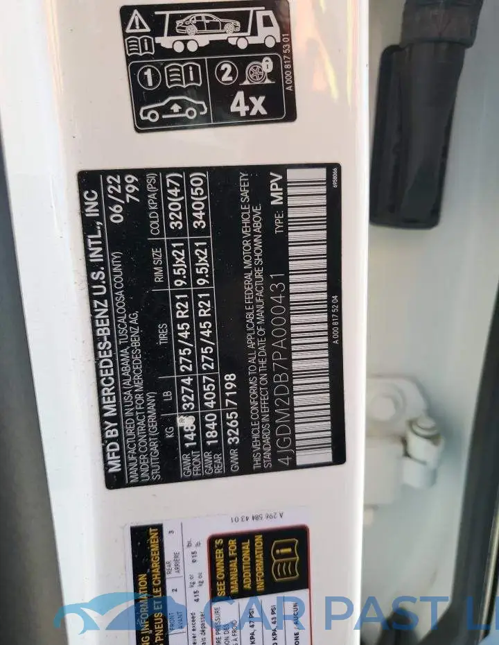 4JGDM2DB7PA000431# 13