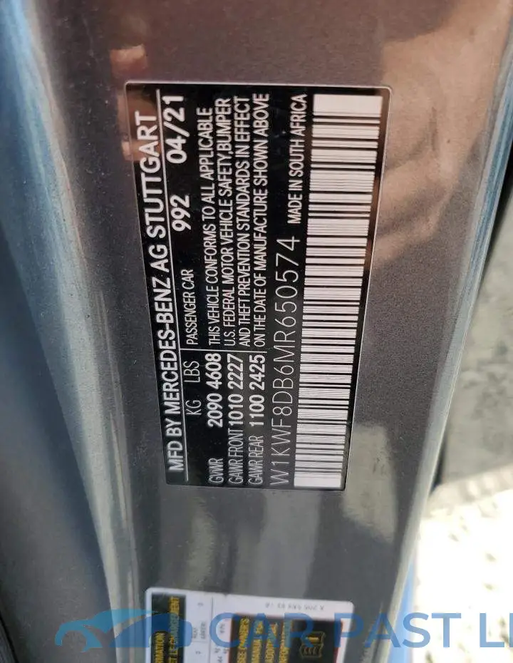 W1KWF8DB6MR650574# 13