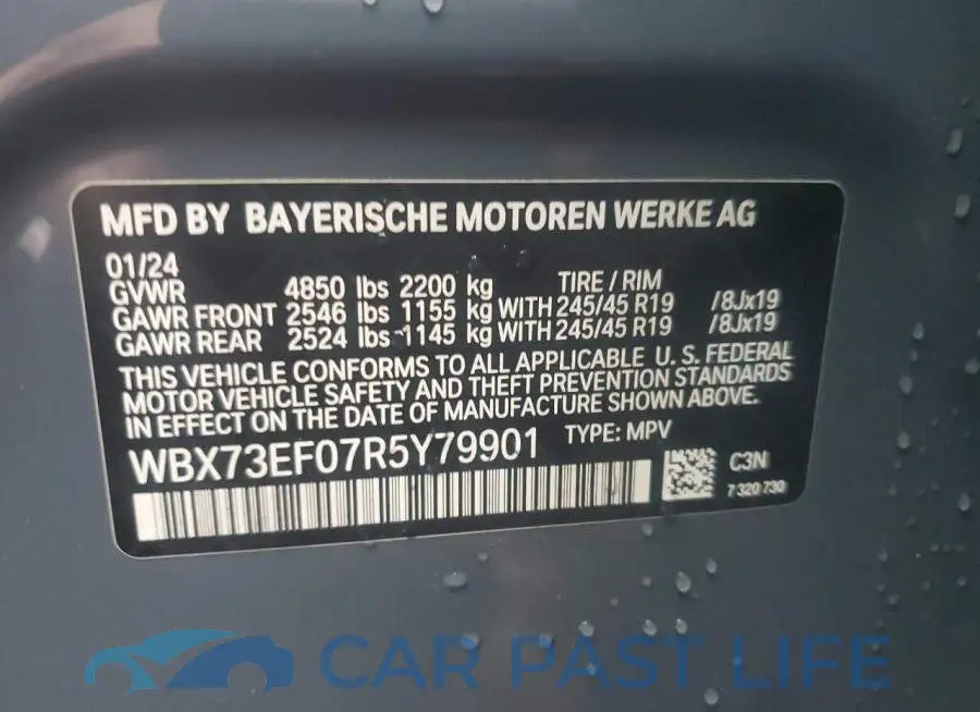 WBX73EF07R5Y79901# 13