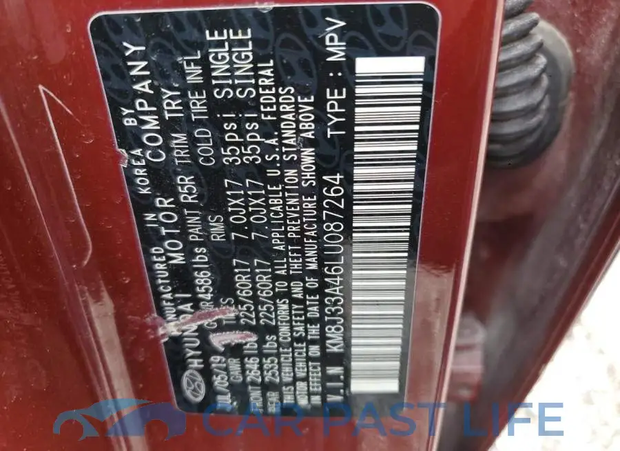KM8J33A46LU087264# 14