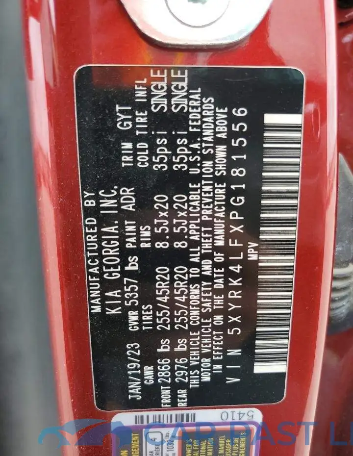 5XYRK4LFXPG181556# 13