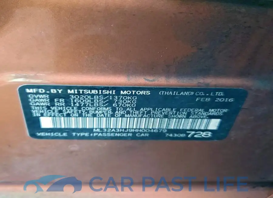 ML32A3HJ9HH004679# 12