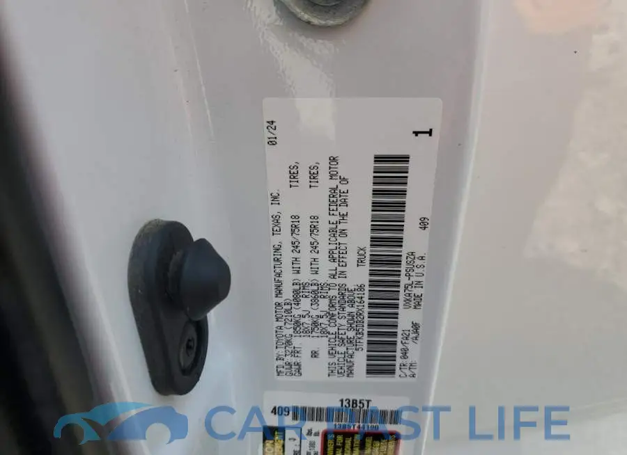 5TFKB5DB2RX164186# 12