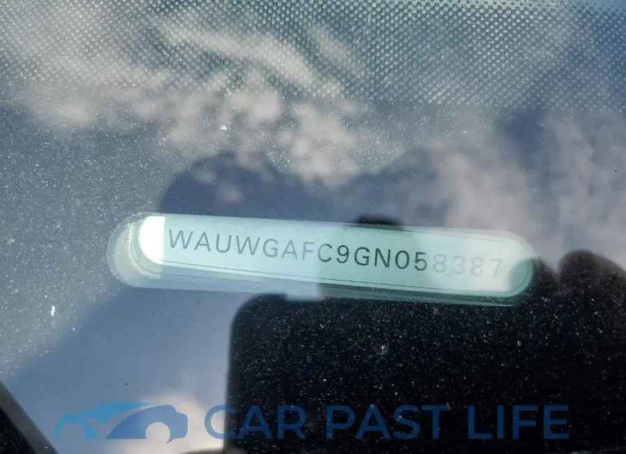 WAUWGAFC9GN058387# 13