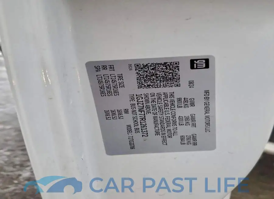 1GJZ7NF77R1261372# 12