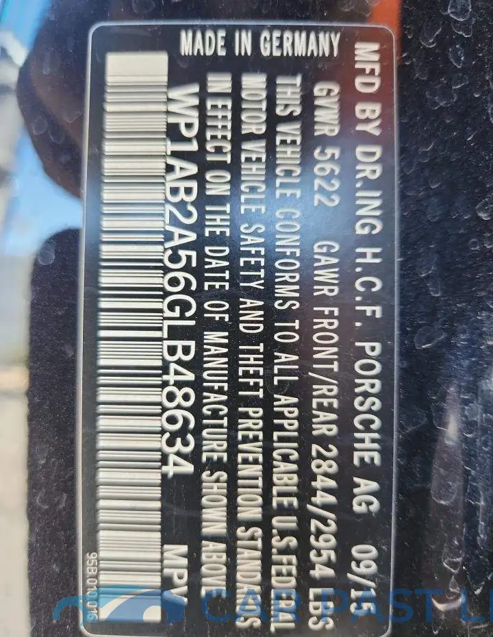 WP1AB2A56GLB48634# 14