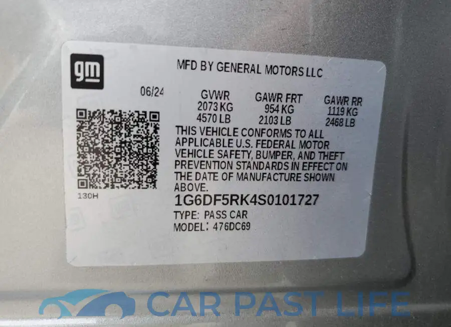 1G6DF5RK4S0101727# 12