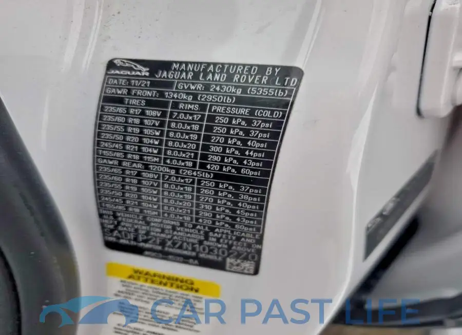 SADFP2FX7N1030270# 14
