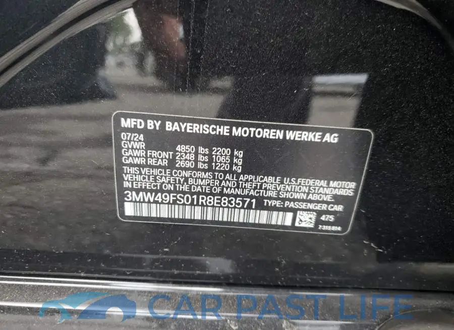 3MW49FS01R8E83571# 12