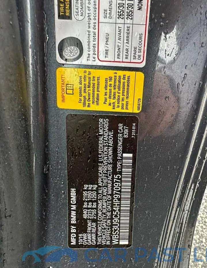 WBS3U9C54HP970975# 10