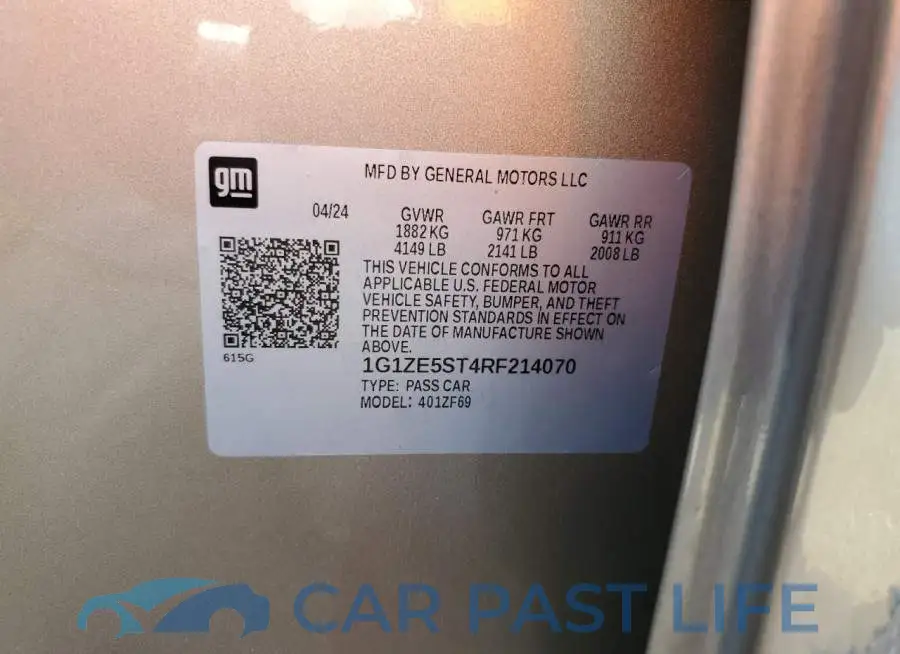 1G1ZE5ST4RF214070# 12