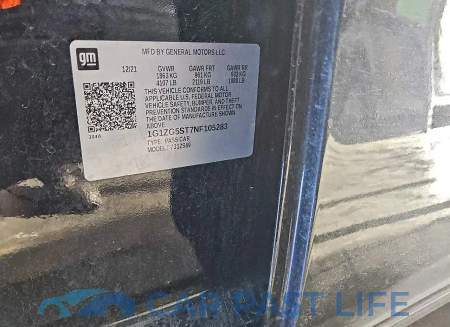 1G1ZG5ST7NF105283# 12