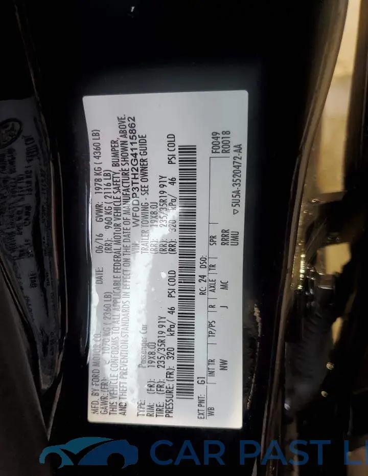 WF0DP3TH2G4115862# 14